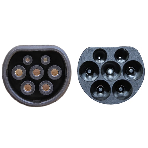 2-EVMOTIONS Delta Type2 -> Type2 8m (3x16A) Laadkabel