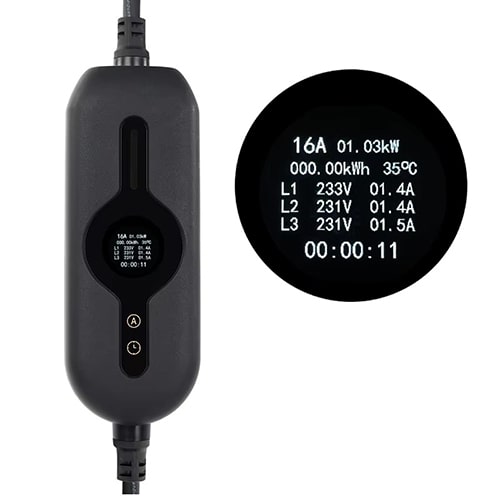 2-EVMOTIONS Epsilon EVSE Type2 (3x16A) Mobiele lader
